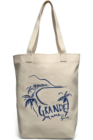 GANT Grande Mare Canvas Tote Bag Shopper Taske Cream
