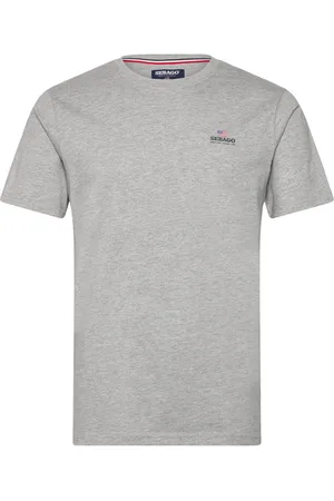 SEBAGO Noah Logo Tee Tops T-Kortærmet Skjorte Grey