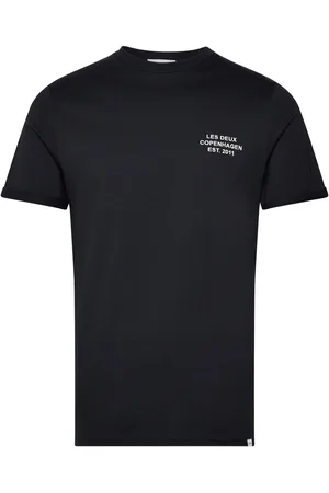 Les Deux Copenhagen 2011 T-Shirt Tops T-Kortærmet Skjorte Navy