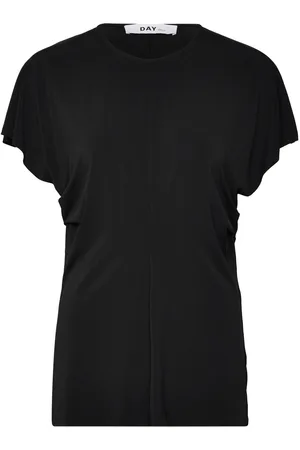 DAY Birger et Mikkelsen Shay - Day Wish Tops T-shirts & Tops Short-sleeved Black