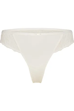 HUGO BOSS Brazilian Bianca G-streng Undertøj White