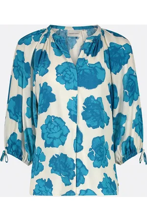 Fabienne Chapot Cooper Tops Blouses Short-sleeved Blue
