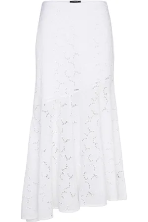 Lindex Skirt Marta Lang Nederdel White