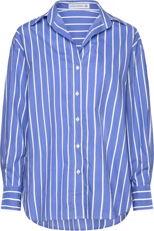 FAITHFULL THE BRAND Daija Shirt Tops Shirts Long-sleeved Blue
