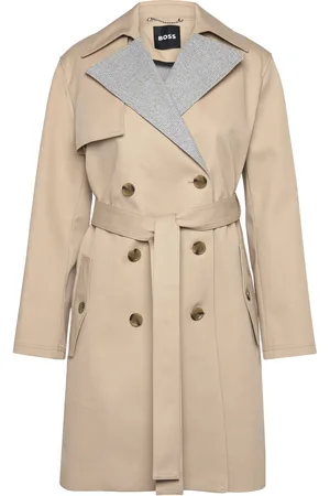 HUGO BOSS Cifena Trenchcoat Frakke Beige