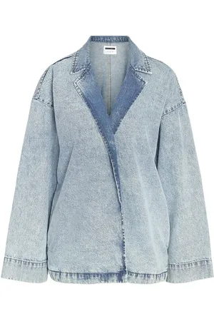 Noisy May Nmbache L/S Blazer Dnm Jckt Az354Lb Fd Jakke Denimjakke Blue