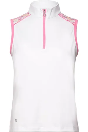 Daily Sports Perugia Sl Half Neck Tops T-shirts & Tops Polos White