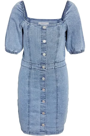 Noisy May Nmhira Ss Short Dress Mb Fd Kort Kjole Blue
