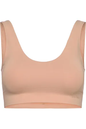 Organic Basics Smooth Bralette Lingerie Bras & Tops Soft Bras Tank Top Bras Brown