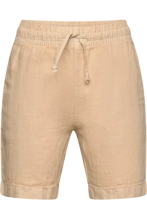 GANT Relaxed Linen Shorts Bottoms Shorts Beige