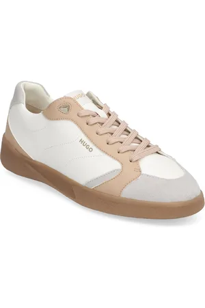 HUGO BOSS Riven_Tenn_Grpusd Low-top Sneakers Cream