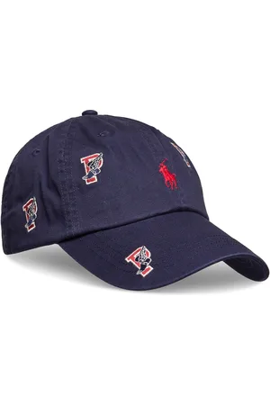 Ralph Lauren P-Wing Twill Ball Cap Accessories Headwear Caps Navy