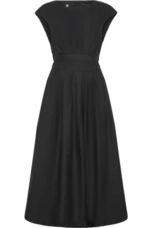 Copenhagen Muse Cmpoplin-Dress Maxikjole Festkjole Black