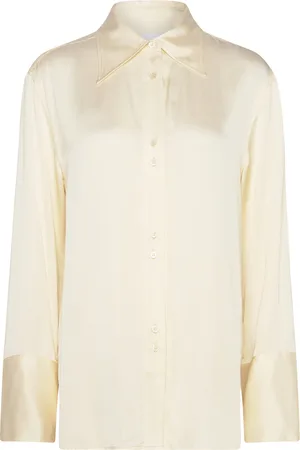 DAY Birger et Mikkelsen Felix - Fluid Viscose Rd Tops Shirts Long-sleeved Cream