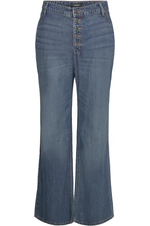 Ralph Lauren High-Rise Flare Jean Bottoms Jeans Flares Blue