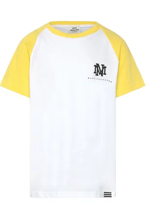 Mads Norgaard Single Thorlino Raglan Tee Tops T-Kortærmet Skjorte White