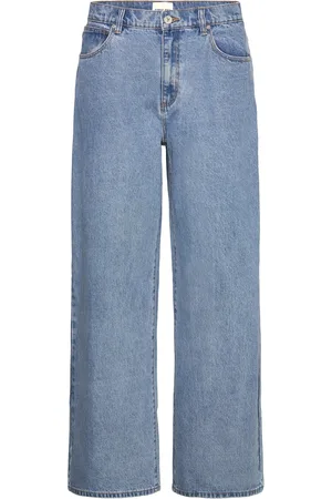 ABrand 95 Mid Super Baggy Gigi Mid Blue Bottoms Jeans Wide Blue