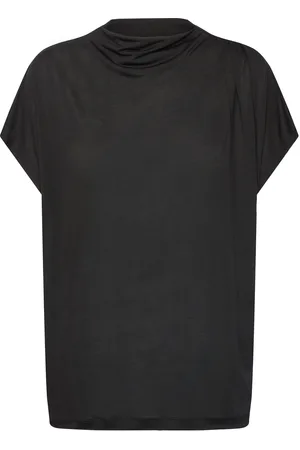 Bruuns Bazaar Katkabbginna Blouse Tops T-shirts & Tops Short-sleeved Black