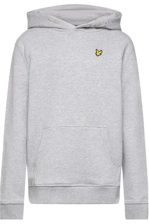 Lyle & Scott Pullover Hoodie Tops Sweatshirts & Hoodies Hoodies Grey