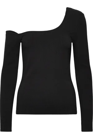 Bruuns Bazaar Luteabbcelisa Top Tops T-shirts & Tops Long-sleeved Black