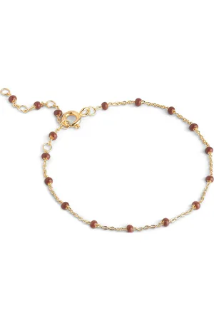 Enamel Lola Bracelet Accessories Jewellery Bracelets Chain Bracelets Brown