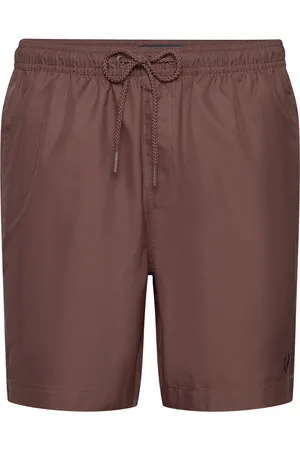Fred Perry Classic Swimshort Badeshorts Brown