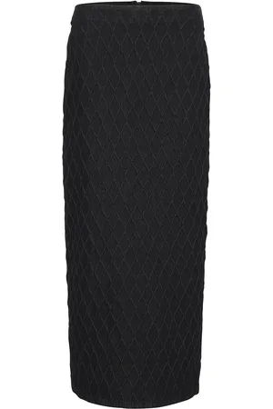 Gestuz Rozeringz Long Skirt Lang Nederdel Black