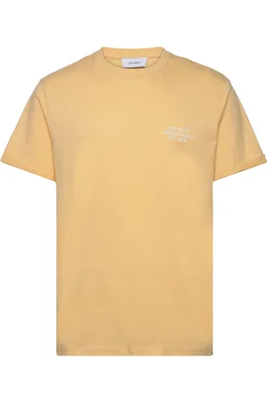 Les Deux Copenhagen 2011 T-Shirt Tops T-Kortærmet Skjorte Yellow