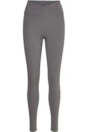 Drop Of Mindfulness Adeline Tights Sport Women Women Sports Clothes Sport Tights Sport Training Tights Grey