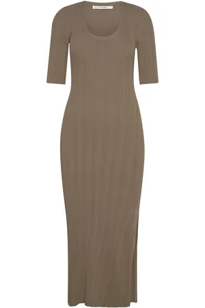 Gestuz Salvagz Long Dress Maxikjole Festkjole Brown