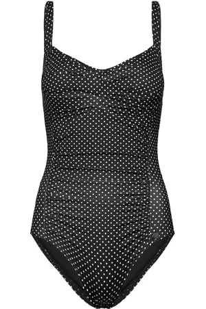 Panos Emporio Potenza Solid Swimsuit Recycled Badedragt Badetøj Black
