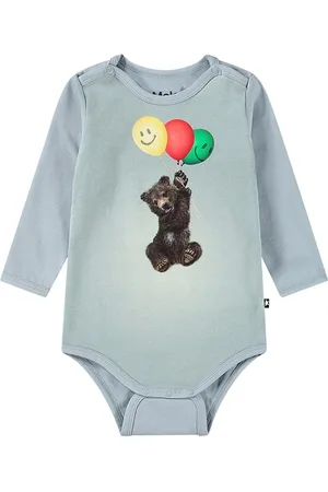 Molo Foss Langærmet Body Blue