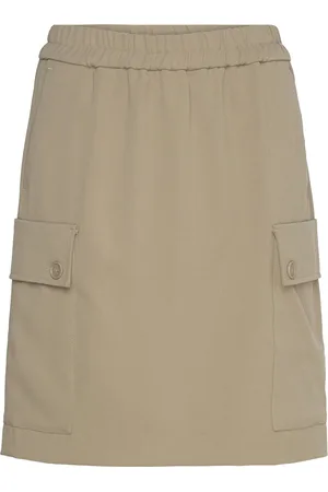 INWEAR Te Iw Skirt Skirts Short Skirts Khaki Green
