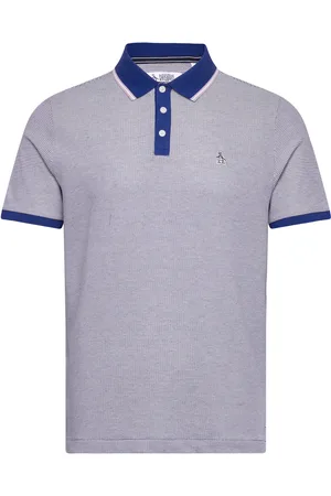 Original Penguin Birdseye Piq Jqrd Po Tops Polos Short-sleeved Purple