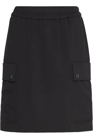 INWEAR Te Iw Skirt Skirts Short Skirts Black
