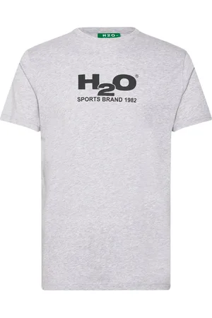 H2O Logo Tee Tops T-Kortærmet Skjorte Grey