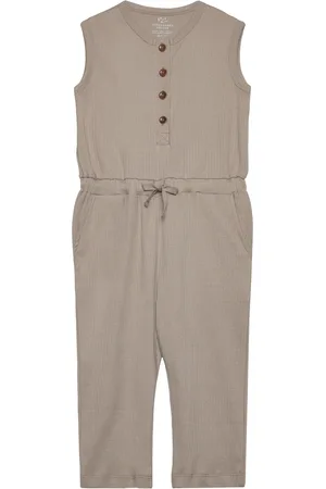 Copenhagen Colors Rib Jersey Jumpsuit Jumpsuit Beige