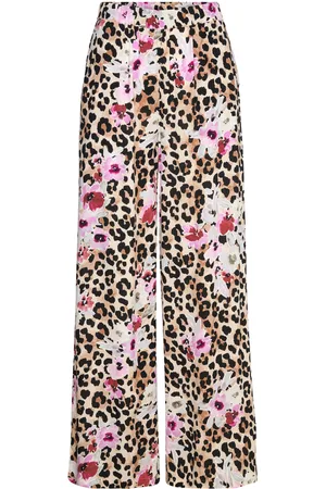 Culture Cuatlas Pants Bottoms Trousers Wide Leg Multi/patterned