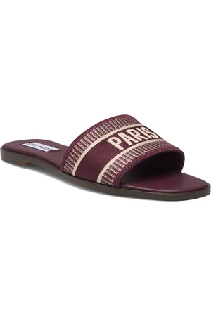Steve Madden Knox Sandal Flade Sandaler Burgundy