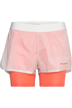 Newline Black 2-Lay Shorts Bottoms Shorts Sport Shorts Orange