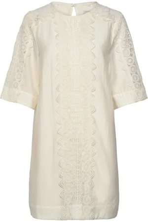 Copenhagen Muse Cmmolly-Dress Kort Kjole Cream