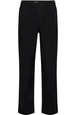 Mads Norgaard Fine Twill Hektor Pants Bottoms Trousers Casual Black