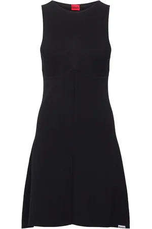 HUGO BOSS Sriangla Kort Kjole Black