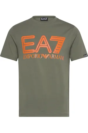 EA7 T-Shirt Tops T-Kortærmet Skjorte Khaki Green