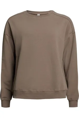 Rethinkit Ilona Easy Sweatshirt Brushed Sport Women Sport Clothing Sport Pants Sport Sweatpants Brown