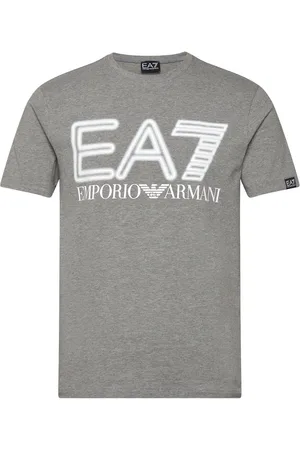 EA7 T-Shirt Tops T-Kortærmet Skjorte Grey