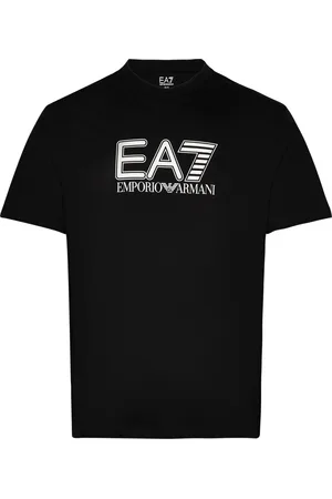 EA7 T-Shirt Tops T-Kortærmet Skjorte Black