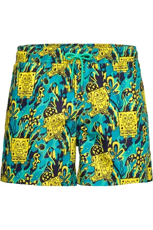 Happy Socks Let´s Get Tropical Swim Shorts Badeshorts Green