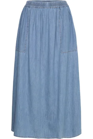 Lollys Laundry Akanell Maxi Skirt Skirts Maxi Skirts Blue