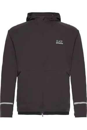 EA7 Sweatshirt Tynd Jakke Black